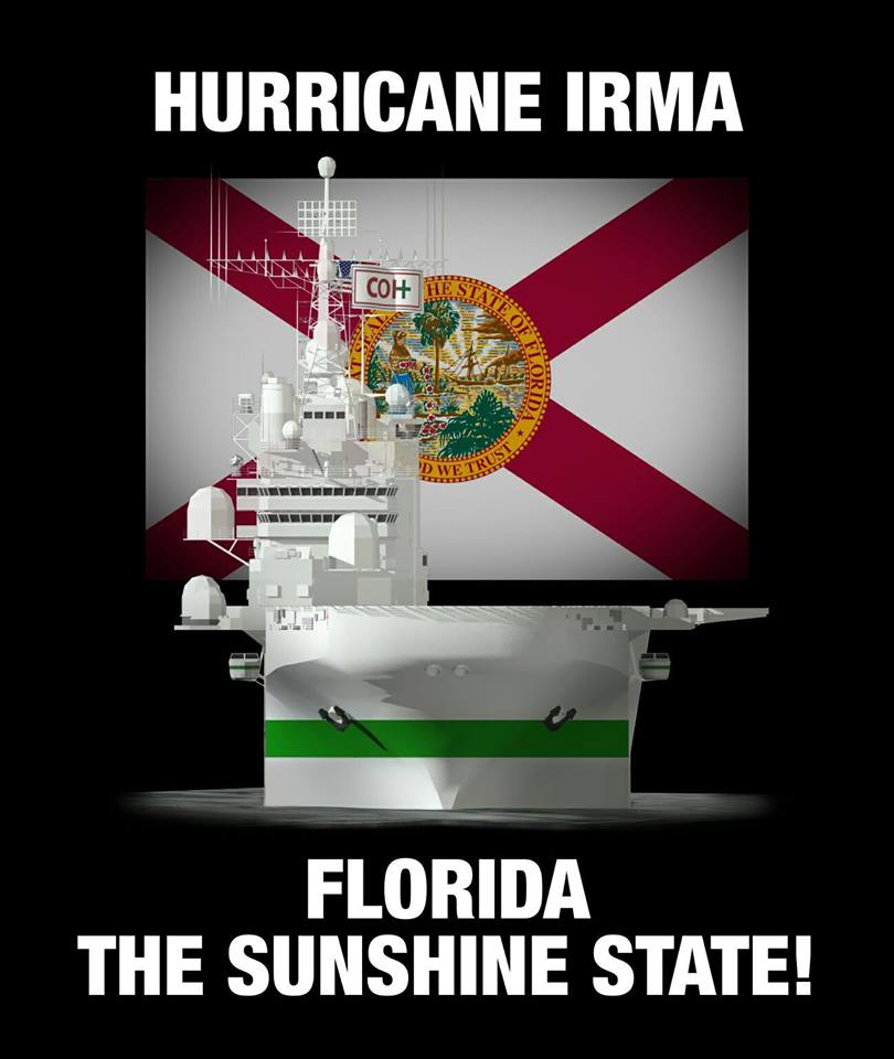 Hurricane Irma COH is on its Way