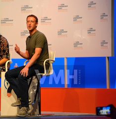 Mark Zuckerberg by Vikki Hankins