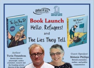 BOOK LAUNCH: Hello, Refugees! and The Lies They Tell — Gefen Publishing House