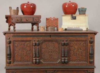 Early and important Connecticut sunflower chest will headline Nadeau’s October 21st fall auction — Nadeau’s Auction Gallery