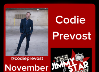 Codie Prevost To Guest On The Jimmy Star Show With Ron Russell Wednesday November 8th, 2017 — World Star PR