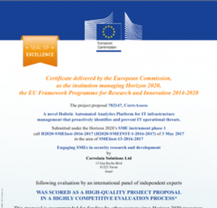 Correlata Solutions Awarded European Commission H2020 SME Instrument Phase 1 Grant — Correlata Solutions Ltd.