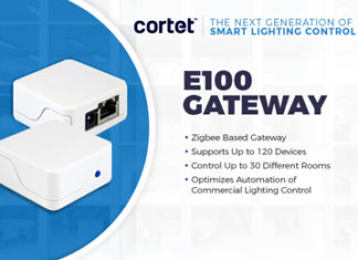 Cortet by CEL Releases new E100 Gateway for Next Generation Smart Lighting Control — Cortet by CEL