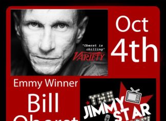 Emmy Winner Bill Oberst Jr. To Guest On The Jimmy Star Show With Ron Russell Wednesday Oct 4th, 2017 — The Jimmy Star Show With Ron Russell
