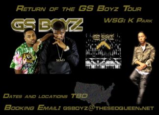 Return of the GS Boyz Tour announce special guest: K Park — The Official GS Boyz