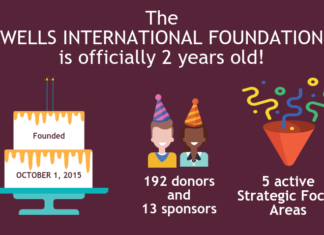 Wells International Foundation Celebrates Its 2nd Anniversary of Service — Wells International Foundation