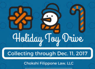 Chokshi Filippone Law, LLC Mount Prospect 2017 Holiday Toy Drive — Chokshi Filippone Law, LLC
