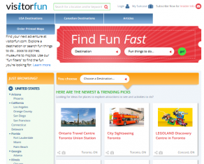 CTM Media Group Inc. Renames Ettractions.com as VisitorFun.com — CTM Media Group