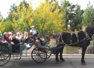 Giddyup! Here comes Santa Claus! — Village at Arrowhead Shopping Center