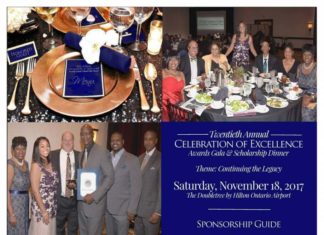 Inland Valley News Announces the 20th Celebration of Excellence Awards Gala and Scholarship Dinner — Inland Valley News
