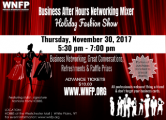 Local Professionals Invited to Annual Holiday & Fashion Show Networking Event — Westchester Networking for Professionals