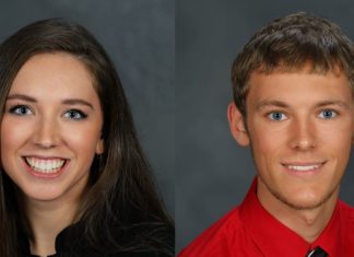 Sharp and Thiel awarded Thiel College Students of the Month honors for November — Thiel College