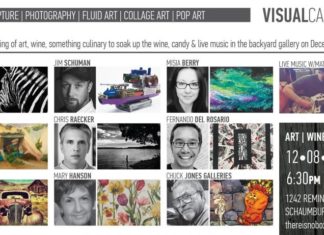 Visual Candy Night- volume two- A night of Art, Wine, Candy, and Music — 3 Monkeys & Aardvark Studios