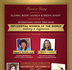 Monica Garg of Delhi, India, Arrives in Beverly Hills to Launch International Coffee Table Book — Denise O’Brien International