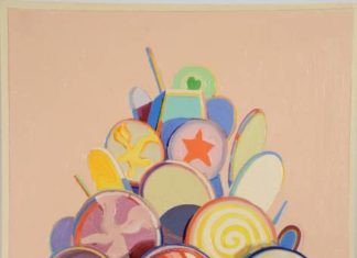Oil on board by Wayne Thiebaud, titled Lollipop Tree, should sell for $400,000-$800,000 at Nadeau’s — Nadeau’s Auction Gallery