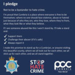 Cumbria police seeks public engagement for pledge against hate crime