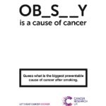 ‘This is not about fat shaming’: Cancer Research UK stands by anti-obesity campaign after backlash