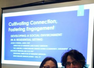Benchmark Senior Living Associates Present at University of Vermont Gerontology Symposium — Arnold Communications