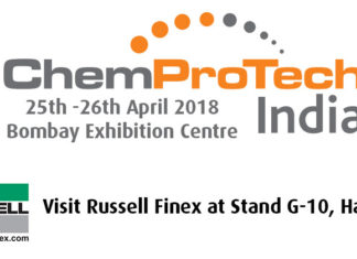 Discover latest chemical processing technology at ChemProTech India 2018, Mumbai — Russell Finex Sieves & Filters Pvt Ltd