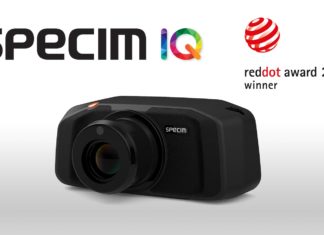 Specim wins coveted Red Dot design award for Specim IQ hyperspectral camera — Specim