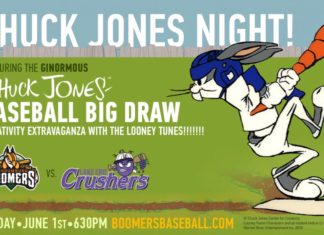 The Backyard EXPERIENCE will host The CHUCK JONES BASEBALL BIG DRAW on 6-1-18 at the Boomers Stadium — The Backyard Experience