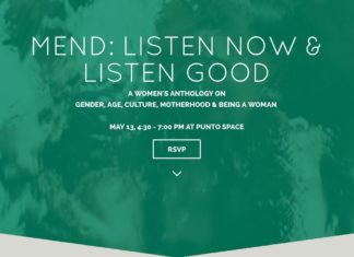 Women’s Anthology Mend: Listen Now & Listen Good to Premiere at PUNTO Space on Mother’s Day — Debora Balardini and Punto Space