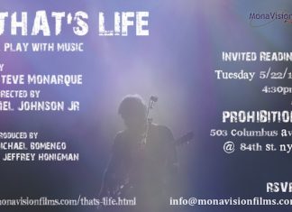 Casting Announced for Industry Reading of That’s Life by Steve Monarque directed by Mel Johnson Jr — MonaVision Films
