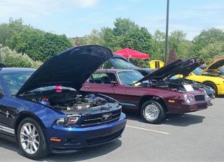 Leonard Street Car Show celebrates milestone at Colonial Courtyard at Clearfield — IntegraCare