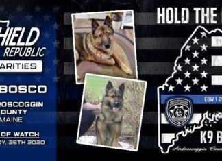 Charitable foundation introduces apparel fundraisers for fallen K9 officers — Shield Republic