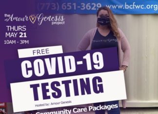 Amour Genesis Project Partners With Local Wellness Community Center To Host Covid-19 Testing Event — Studio Twenty Five Consulting